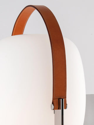Harper Minimalist Glass Table Lamp-Neutral Decor
