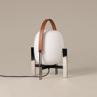 Harper Minimalist Glass Table Lamp-Neutral Decor