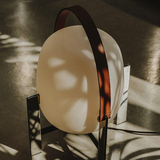 Harper Minimalist Glass Table Lamp-Neutral Decor