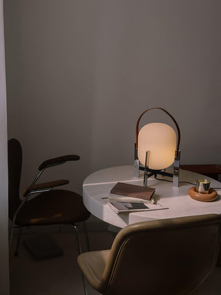 Harper Minimalist Glass Table Lamp-Neutral Decor