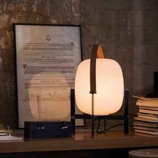 Harper Minimalist Glass Table Lamp-Neutral Decor