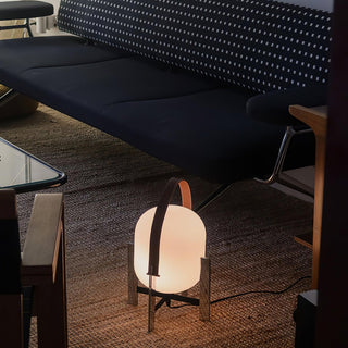 Harper Minimalist Glass Table Lamp-Neutral Decor