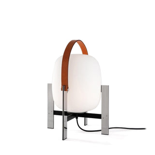 Harper Minimalist Glass Table Lamp-Neutral Decor
