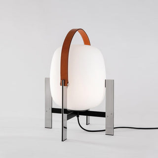 Harper Minimalist Glass Table Lamp-Neutral Decor