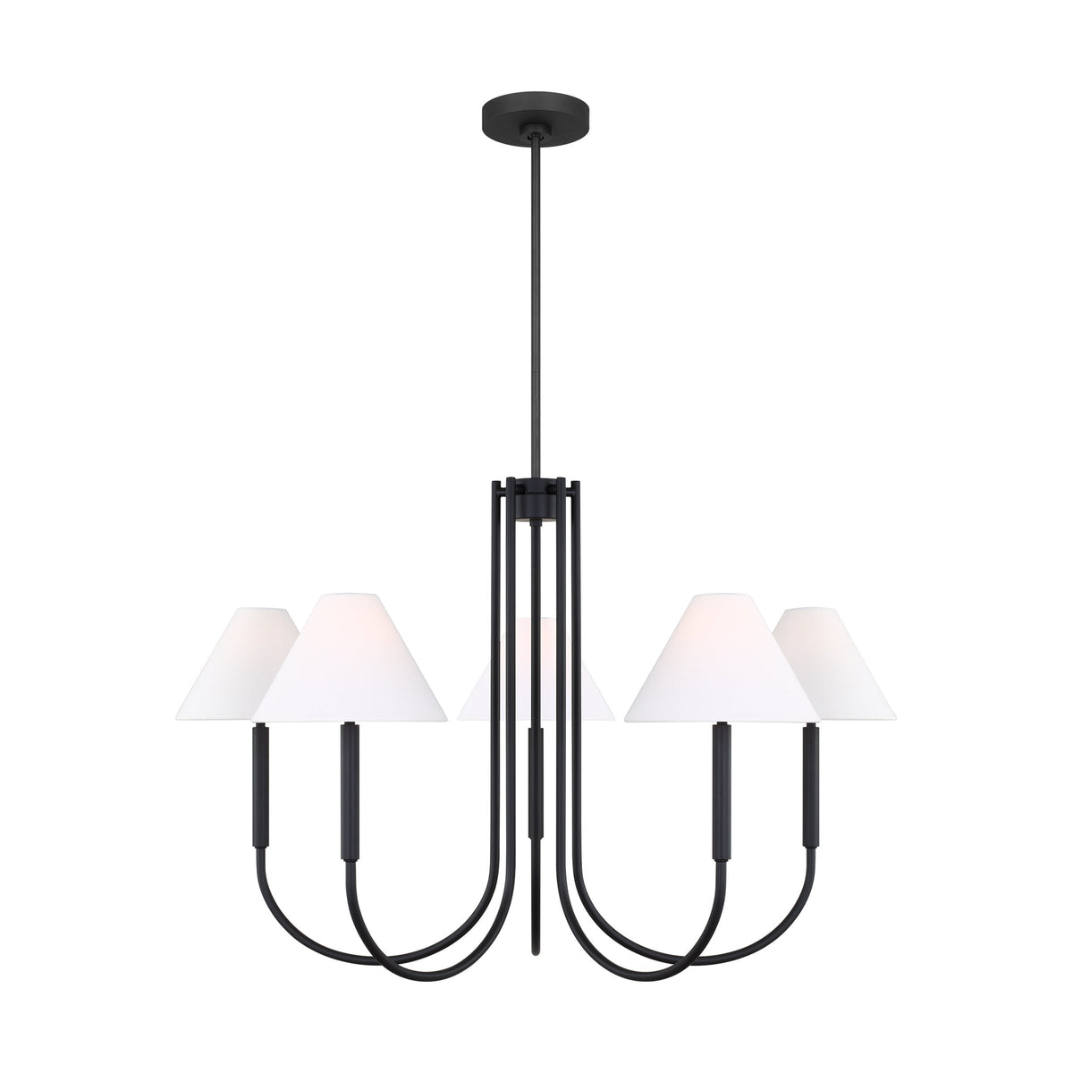 Nycareth Lustre Industriel Vintage Métal Tissu