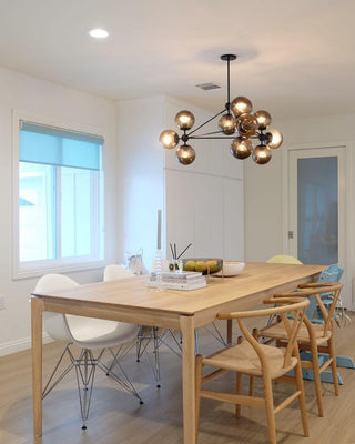 Possini Euro Gable Modo Chandelier-Neutral Decor