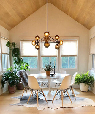 Possini Euro Gable Modo Chandelier-Neutral Decor