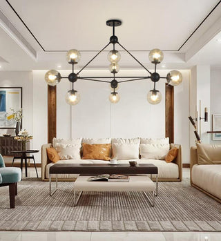 Possini Euro Gable Modo Chandelier-Neutral Decor