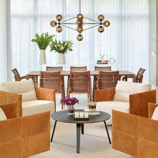Possini Euro Gable Modo Chandelier-Neutral Decor