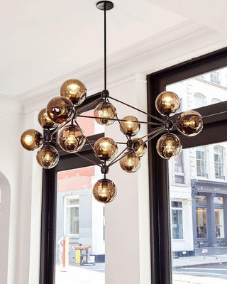 Possini Euro Gable Modo Chandelier-Neutral Decor