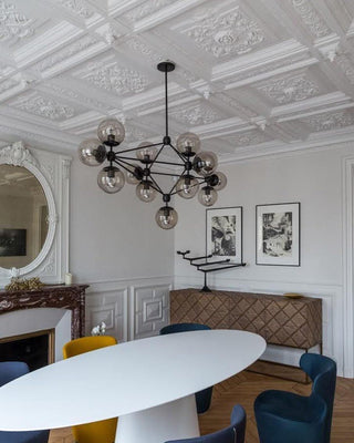 Possini Euro Gable Modo Chandelier-Neutral Decor
