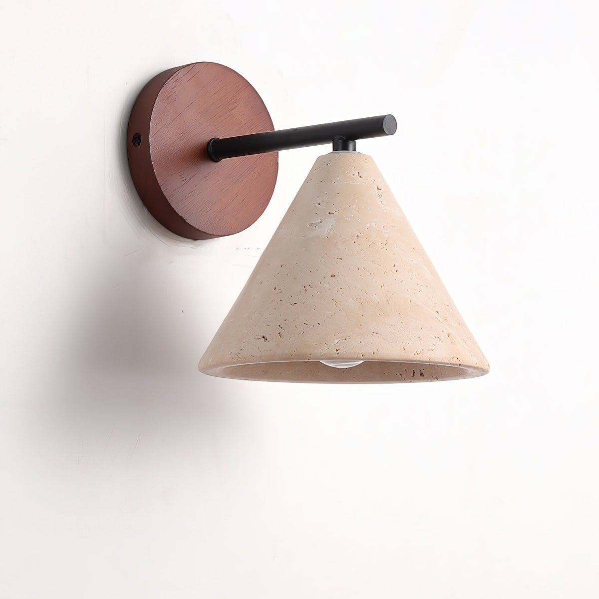 Top-down view of the Possio Wall Sconce.