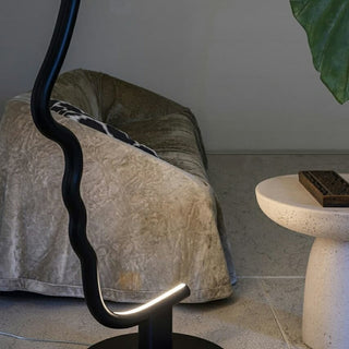 Ray Lampe sur pied Led visage de humain postmoderne pour la chambre