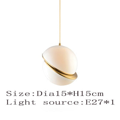 Luminaires suspension  postmoderne Rond