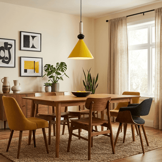 Postmodern Mini Cone Pendant Light-Neutral Decor