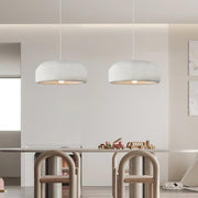 Avi Moderne LED Lustre Argent Polystyrène Métal Salon Salle à Manger