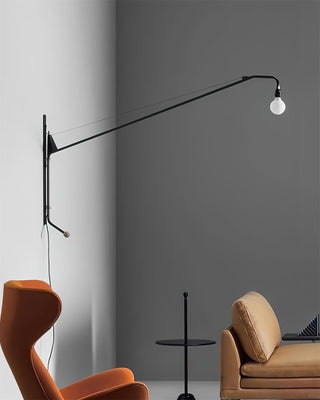 Applique Murale Bras Long Minimaliste Style Réglable-Luire
