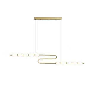 Linea Suspension Laiton Contemporaine-Luire