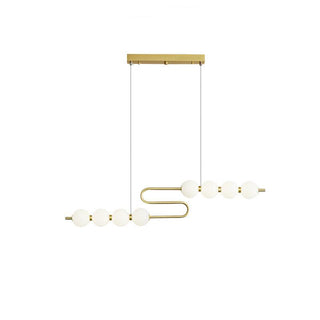 Linea Suspension Laiton Contemporaine-Luire