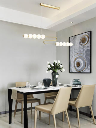 Linea Suspension Laiton Contemporaine-Luire