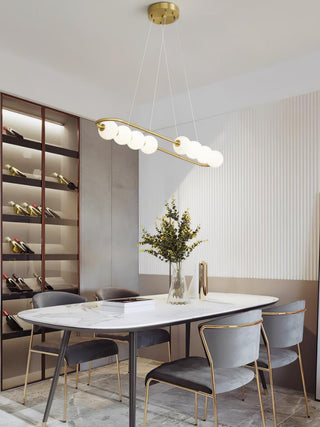 Linea Suspension Laiton Contemporaine-Luire