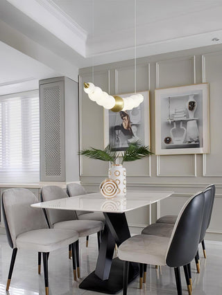 Linea Suspension Laiton Contemporaine-Luire