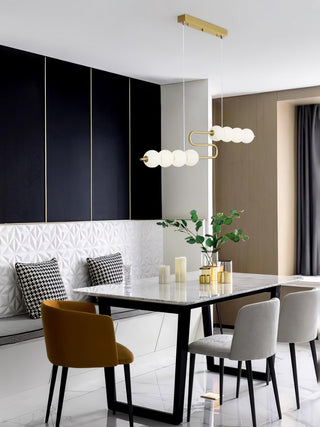 Linea Suspension Laiton Contemporaine-Luire