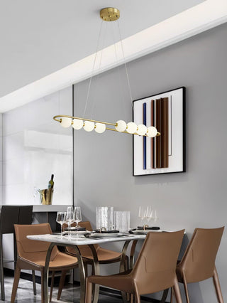 Linea Suspension Laiton Contemporaine-Luire