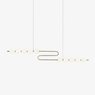 Linea Suspension Laiton Contemporaine-Luire