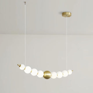 Linea Suspension Laiton Contemporaine-Luire