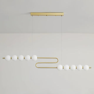 Linea Suspension Laiton Contemporaine-Luire