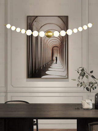 Linea Suspension Laiton Contemporaine-Luire