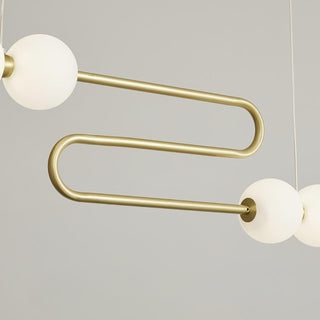 Linea Suspension Laiton Contemporaine-Luire