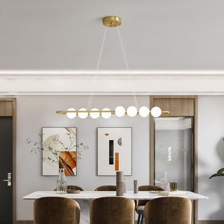 Linea Suspension Laiton Contemporaine-Luire