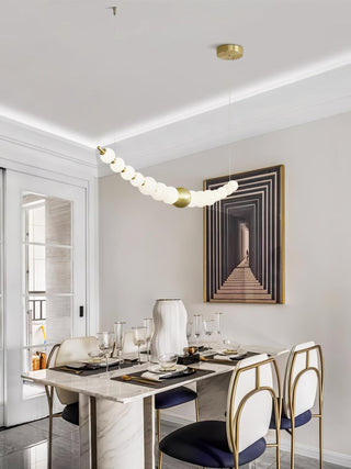 Linea Suspension Laiton Contemporaine-Luire