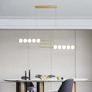 Linea Suspension Laiton Contemporaine-Luire