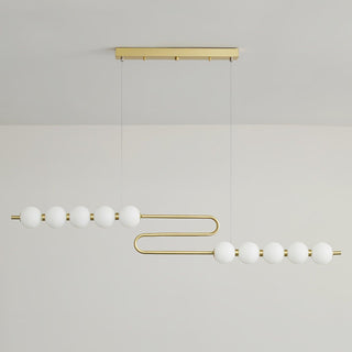 Linea Suspension Laiton Contemporaine-Luire