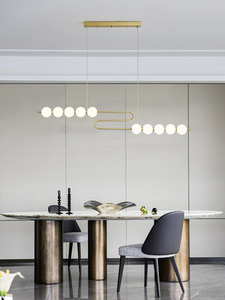 Linea Suspension Laiton Contemporaine-Luire