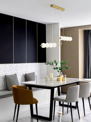 Linea Suspension Laiton Contemporaine-Luire