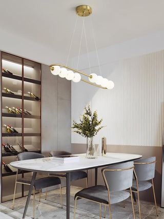 Linea Suspension Laiton Contemporaine-Luire