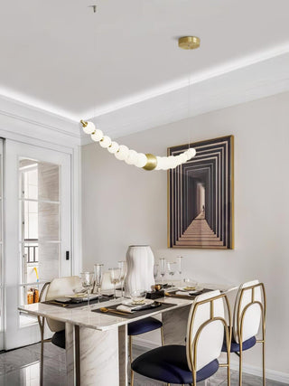 Linea Suspension Laiton Contemporaine-Luire