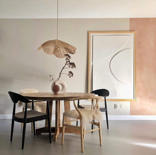 Zerithire Suspension en Tissu Inspiration Naturelle