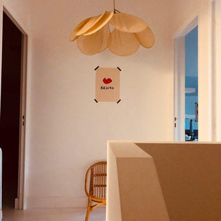 Zerithire Suspension en Tissu Inspiration Naturelle