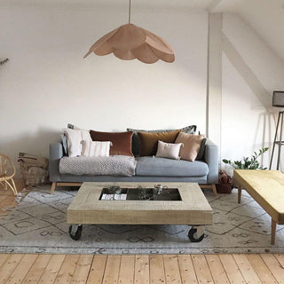 Zerithire Suspension en Tissu Inspiration Naturelle