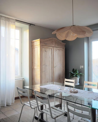 Zerithire Suspension en Tissu Inspiration Naturelle