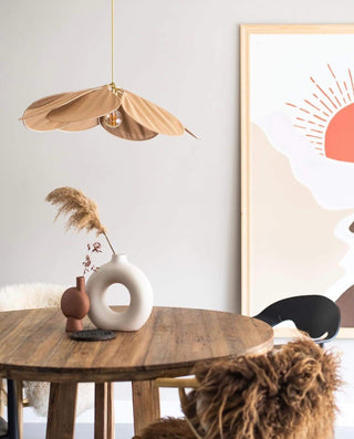 Zerithire Suspension en Tissu Inspiration Naturelle