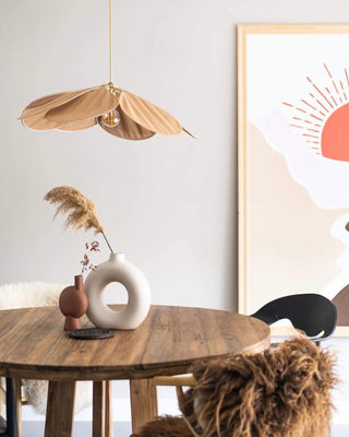 Zerithire Suspension en Tissu Inspiration Naturelle
