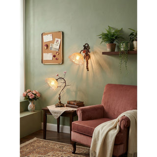Primavera Lampe de Table Fleurs