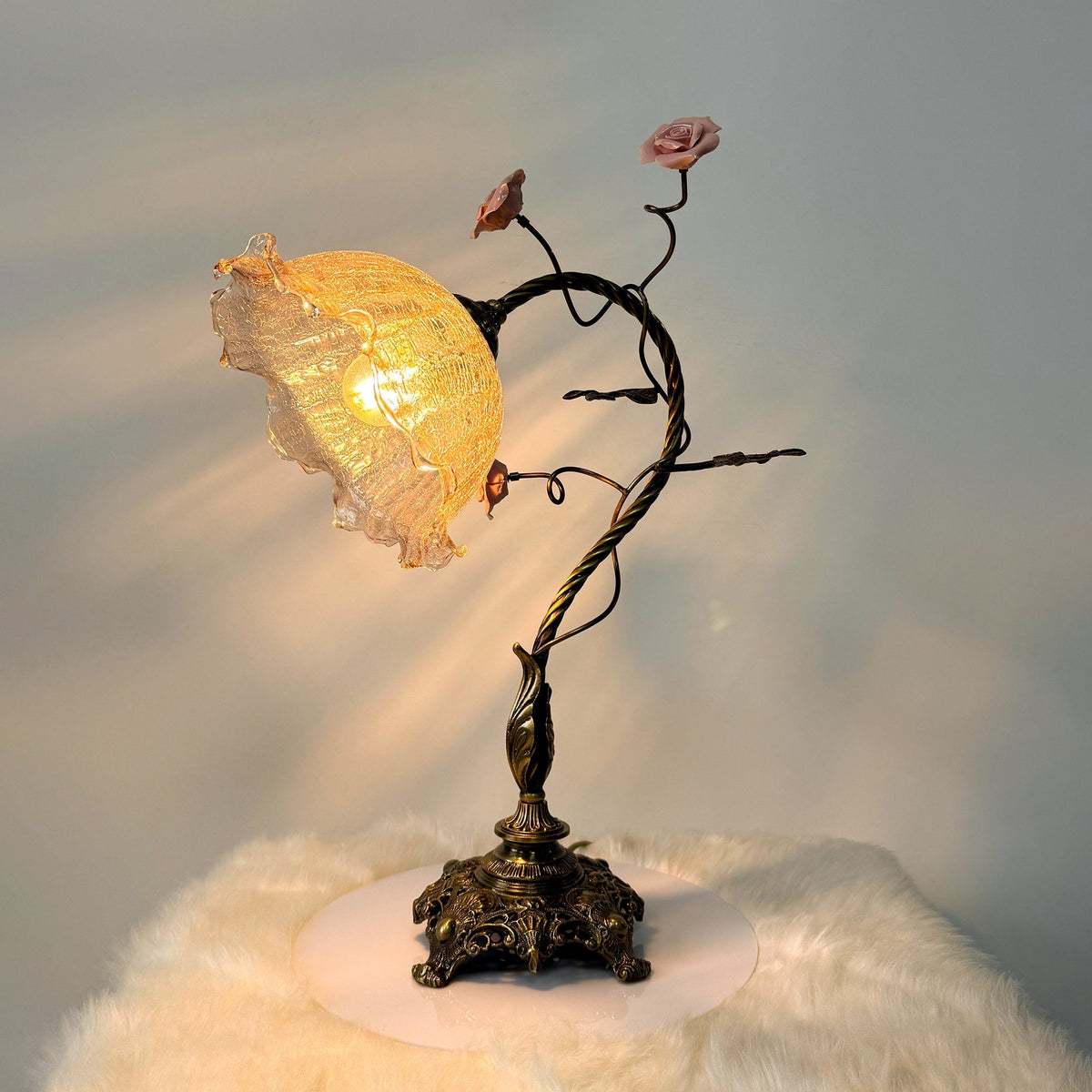 Primavera Lampe de Table Fleurs