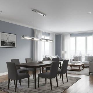 Prism Line Linear Pendant Lamp-Neutral Decor